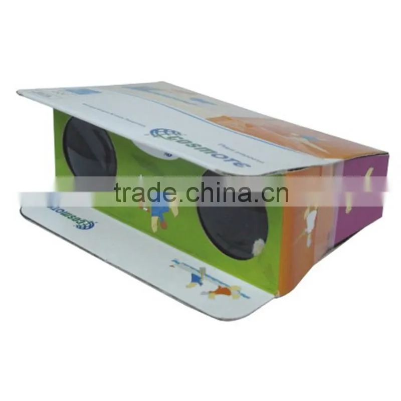 cheap paper cardboard folding binoculars for promotion