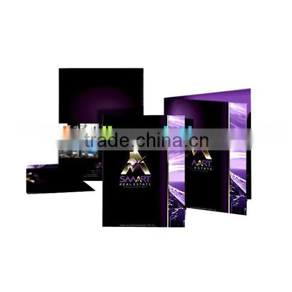 Printed Welcome Folders, Right Pocket, 5-7/8" x 9"