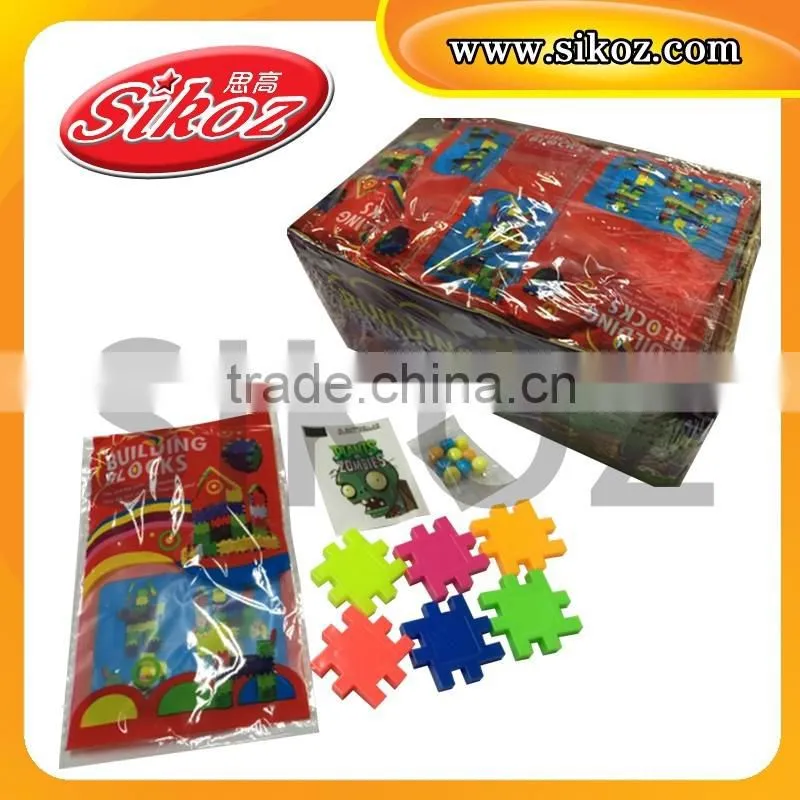 SK-T328 Building blocks toy candy with sticker