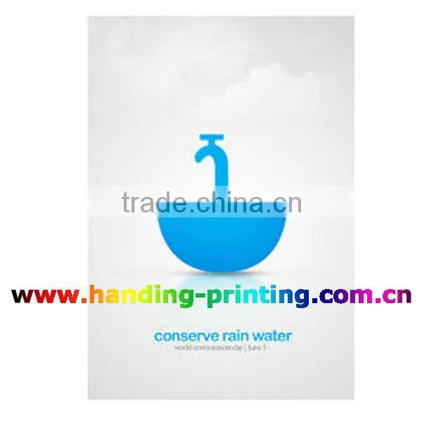 professional customize high quality colorful poster printing service