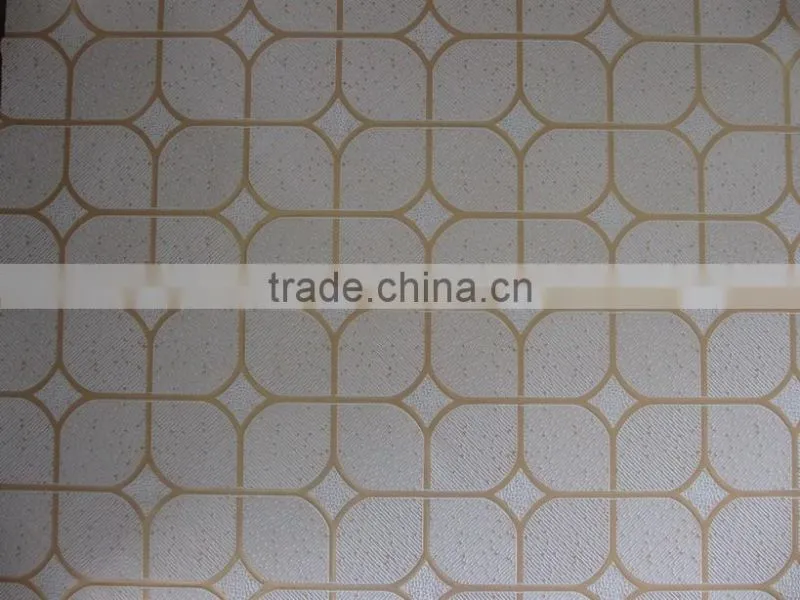 PVC Gypsum Ceiling Board / Laminated PVC Ceiling / PVC laminated gypsum ceiling
