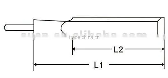 4 PCS 6-38MM High Carbon Steel Transparent Wood Chisel
