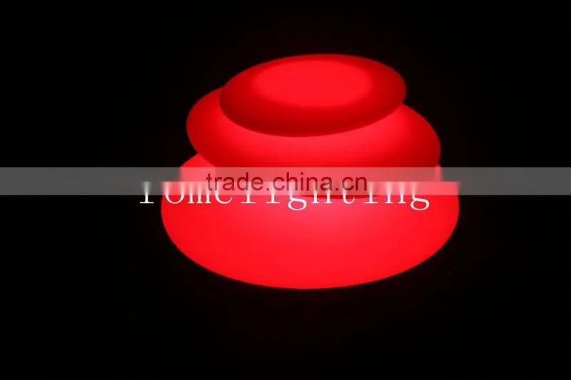 Creative LED colorful light-emitting light-emitting furniture stacked stone lamp Outdoor scene decorative LED lights stone