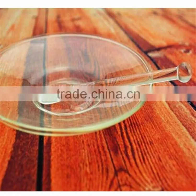 Hand made Heat resistant Borosilicate Glass double wall glass coffee cup and saucer Sets