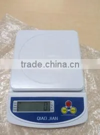 high accuracy LCD dispaly weighing kitchen scale for milk / low price mini kitchen scale