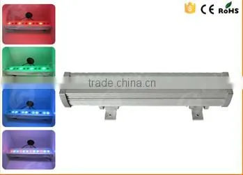 2016 new outdoor lighting fixture 12pcs 3W rgb led wall washer for building uplighting