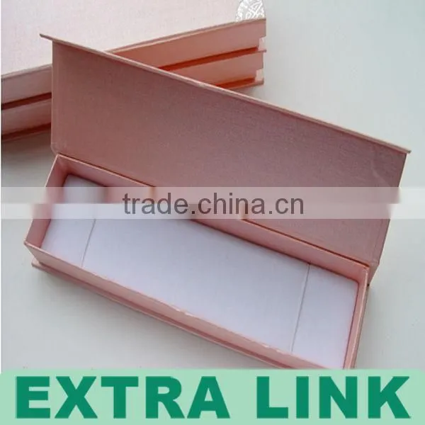 special pink paper for packaging box with cute ribbon