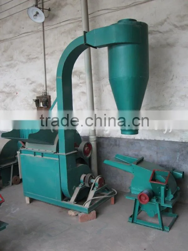 Wood Crusher Pulverizer (300-400kg/h) For Grinding Tree Branches