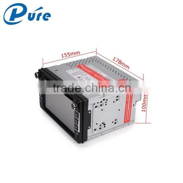 Manufacturer Car DVD Player with 3G Radio Car Player Double Din 6.2 Inch Car DVD Player