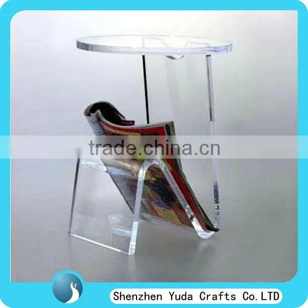 Modern Plexiglass End Table Set Accent Tables Black Acrylic Nesting Table