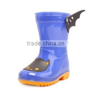 Colorful kids cute rain boot shoes, kids pvc rain boots rubber boots