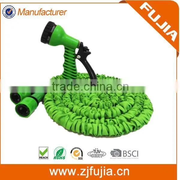 China manufacturer PVC fiber reinforced hose high pressure spray hose with brass fittings