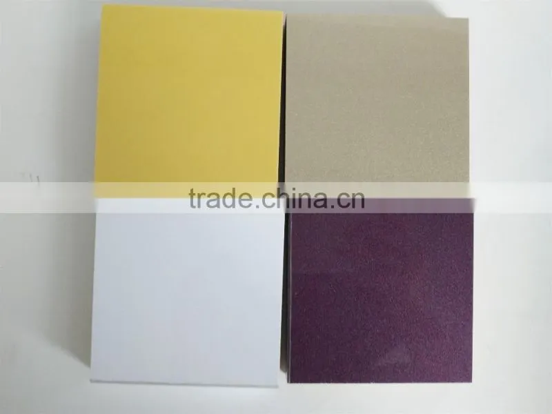 Solid color & Metallic color uv lacquer coated mdf board for furniture