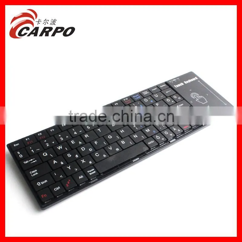 ultra slim mini bluetooth keyboard case with touchpad for ipad air class in many languages