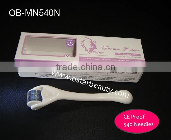 HOT 540 needles titanium derma roller / micro needle machine OB-540N