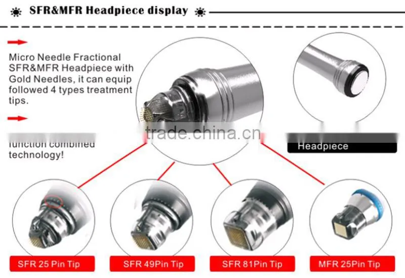 Micro-Needle RF scar and wrinkle removal equipment -MNF100