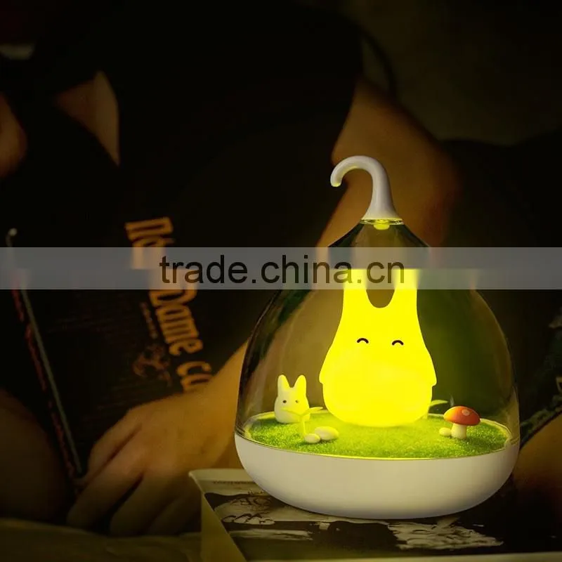 Hand Held spirit lamp Design Touch Sensor Vibration Cage Lamp Night Lights