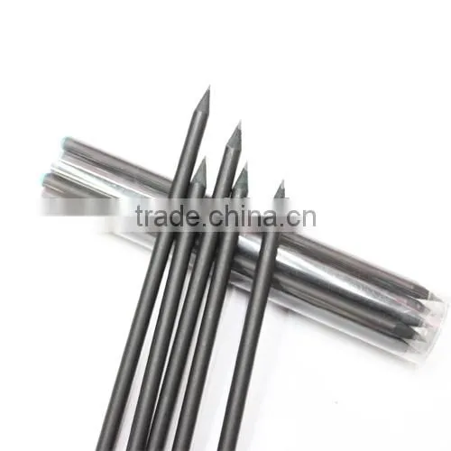 2015 new product high quanlity black wooden HB pencil
