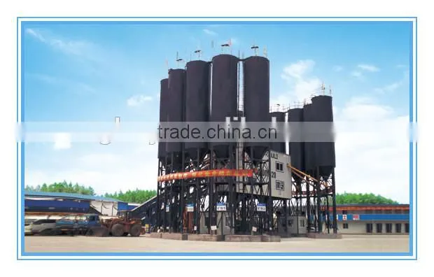 Low cost concrete mixing plant wth high qualuty