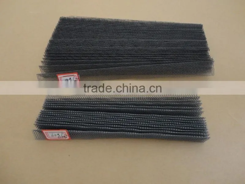 YS manufacturer pleated fiberglass window screen/ polyester plisse incect screen/fold mosquito screen net