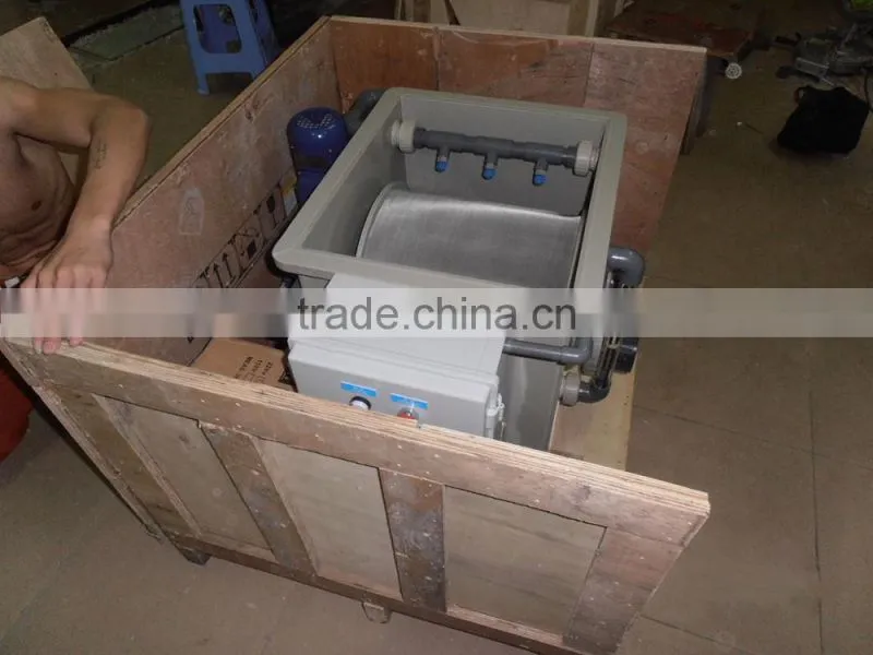 Aquaculture drum filter fish farm rotary drum filter