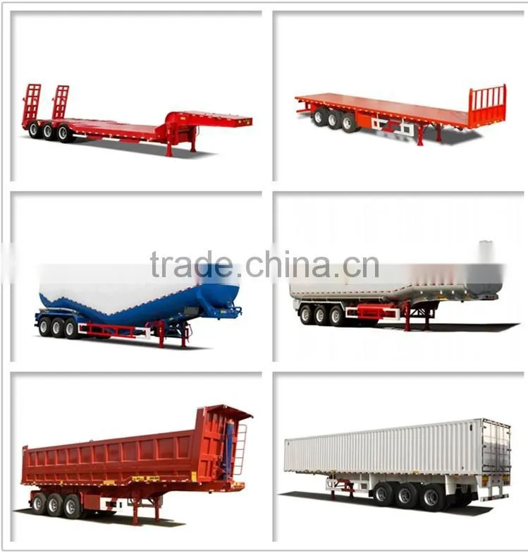 Tri-axle V shape Cement Bulker, Bulk Cement Tank Semi Trailer For Sale