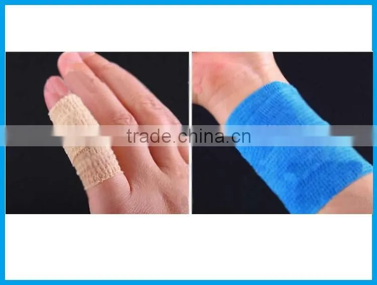 Medical suit for patient colored elastic bandage