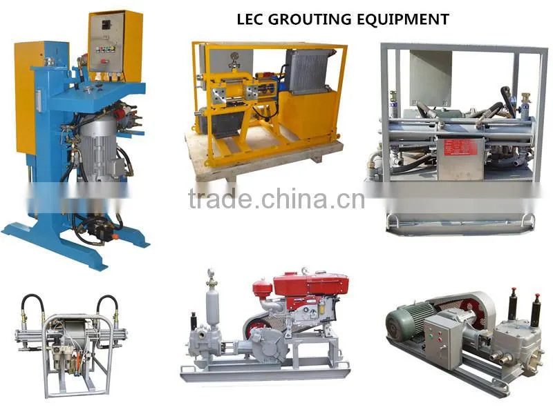 grouting matched equipment electric motor cement grout mixer
