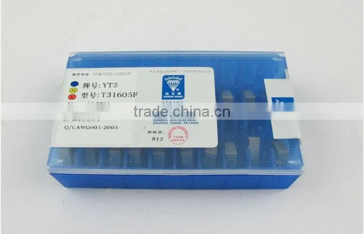 Carbide indexable inserts E242 tool parts for making twist dill bit
