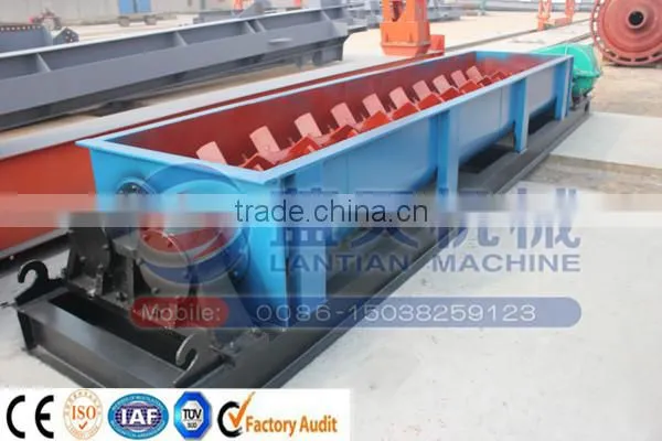 Automatic double-shaft concrete mixer for brick making machine
