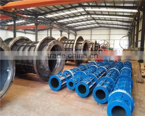 High quality concrete pole making machine in China.