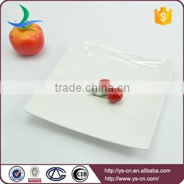 Wholesale restaurant cheap porcelain bulk white catering dinner plates