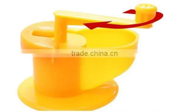 CY131 Hot New Spiral Garlic Press Manual Garlic Grinder Device Kitchen Gadgets garlic Mesher