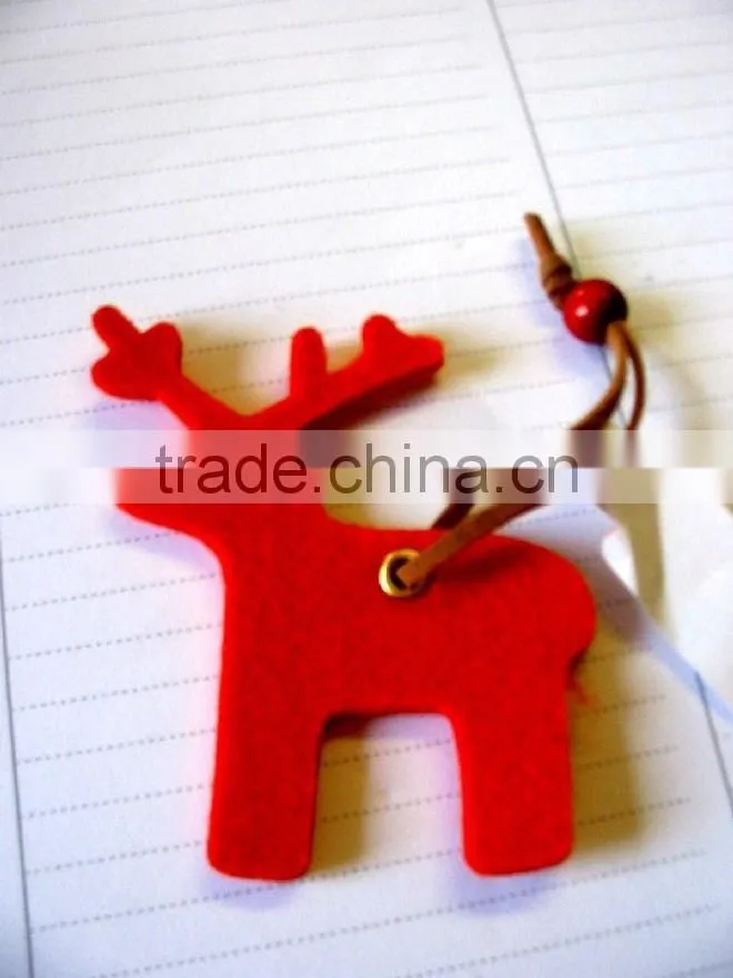 15082002 Beautiful felt snowflake Christmas tree hanging decoration