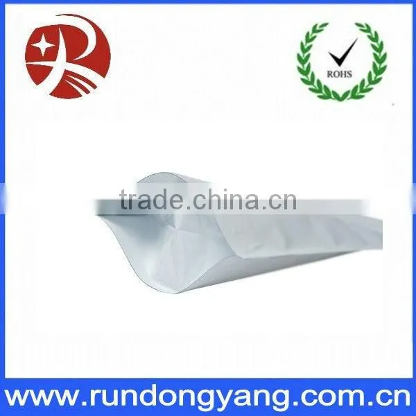 yellow aluminium foil Metallized Flat Food Bags