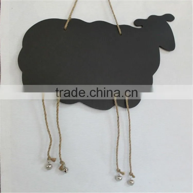 wholesale in stock anmial chalkboard blackboard roap hotel decor message board writing board decorative memo board