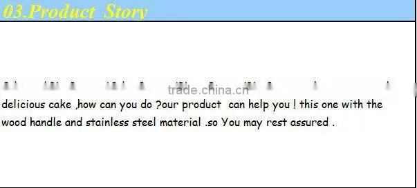 High Quality Stainless steel Pizza/Cake Cutters Wheels Pizza Shovel Bakeware Tools size 25*6CM easy to use