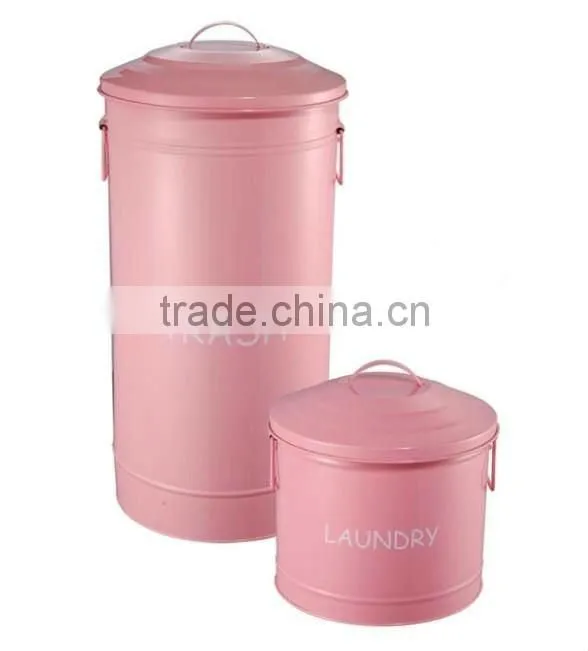 Stainless Steel Trash Bin Set of 5 /Waste Bins