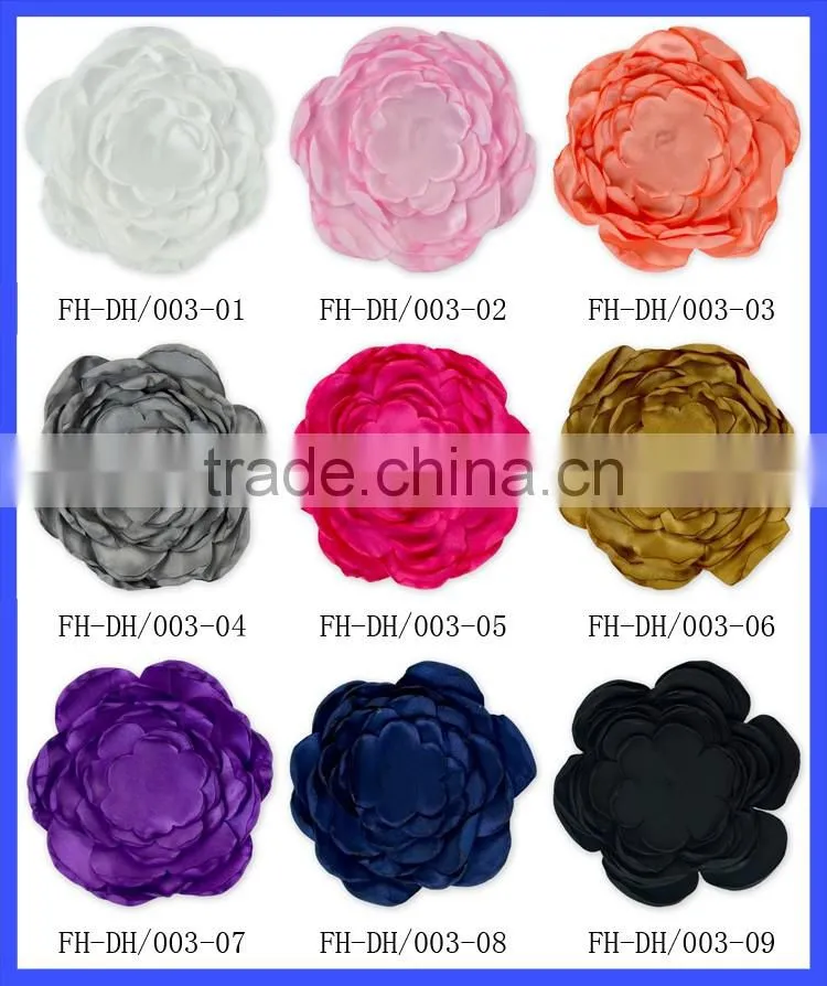 New Designs Handmade Artificial Chrysanthemum Flower For Girls Hair Decoration