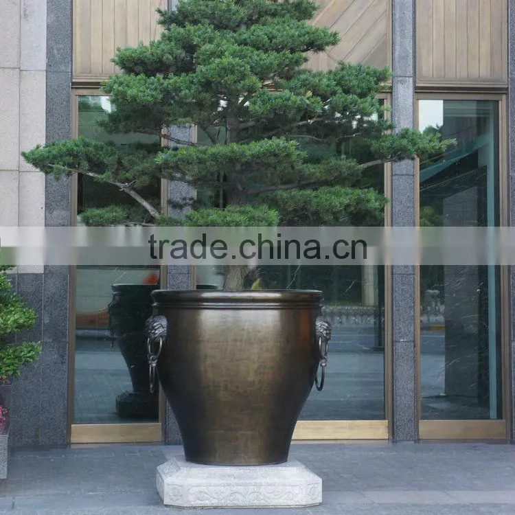Large fiberglass planter