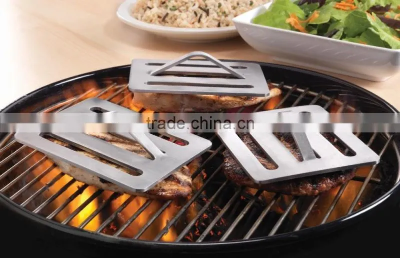 Food Grade Safe Non-Stick Stainless Steel BBQ Circle Kabob Plate Skewers