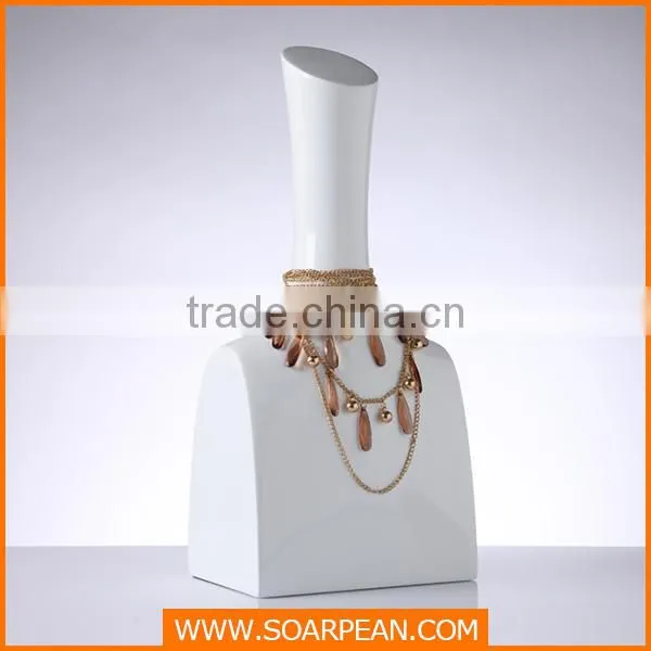 High-end Fiberglass Mannequin Head For Jewelry Display Stand