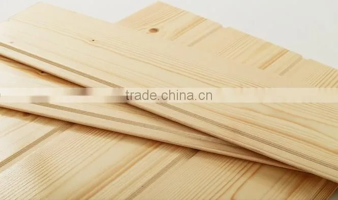 solid wood wall paneling/edge glued fir solid wood panels