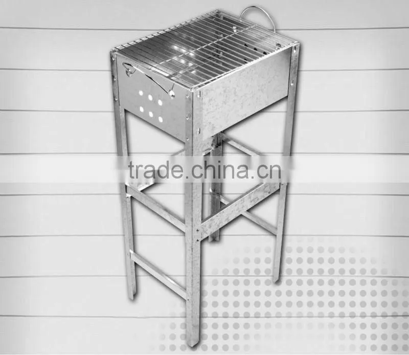 Pass LFGB test Stainless steel charcoal portable bbq stove