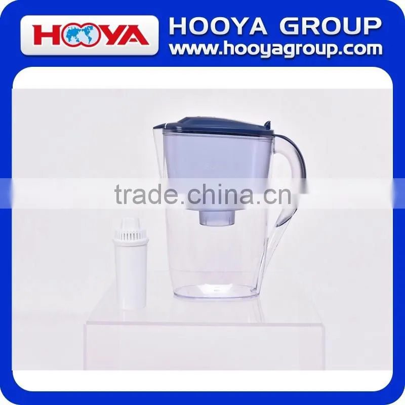3.0L WATER FILTER PITCHER,WHITE+BLUE , 1 pitcher with 3 filter