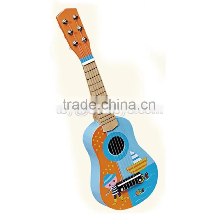 Wholesale cheap classical wooden kids acoustic guitar W07H014-S