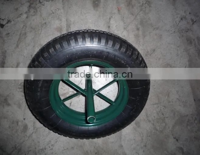 solid tire wheelbarrow