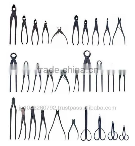 Stainless steel various type of bonsai plant scissors