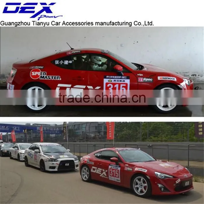 Tianyu DEX auto racing a~krapovic exhaust carbon fiber tip