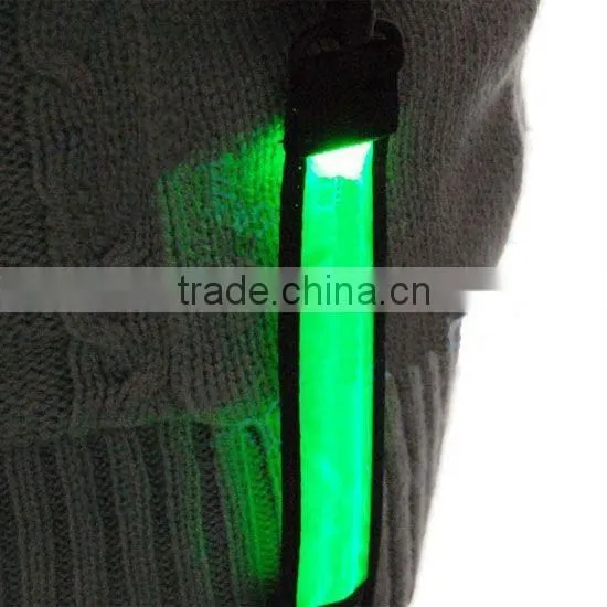 Clip On Marker Led Safety Light Ankle Arm Wrist Bicycle Hiking Running Band